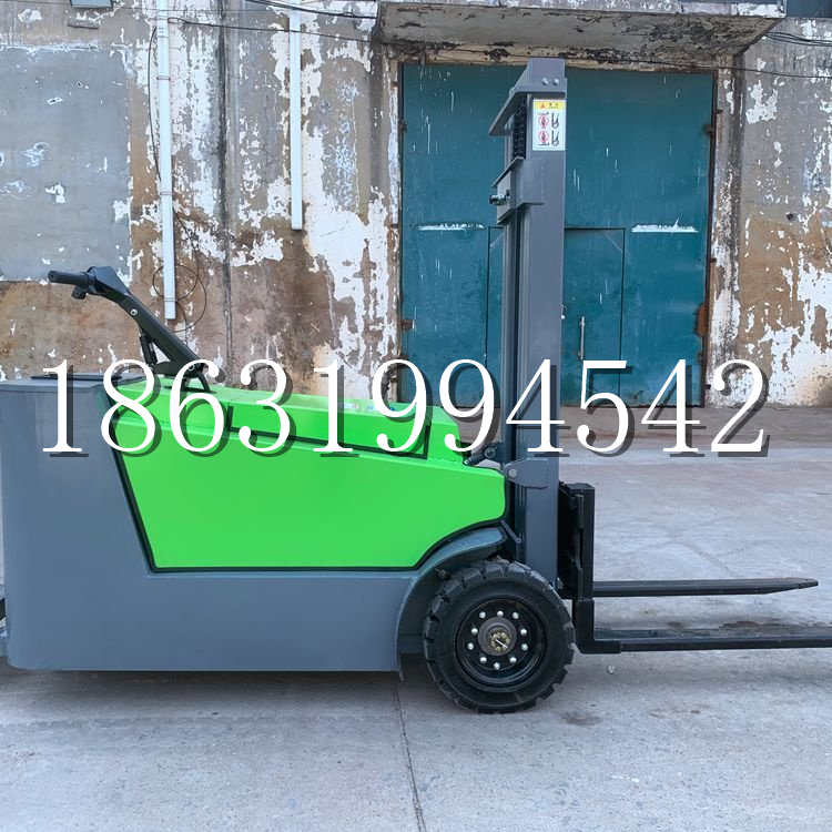 米易县小型电动叉车1吨2吨步行站驾式电瓶堆高充电装卸车液压升降车铲车